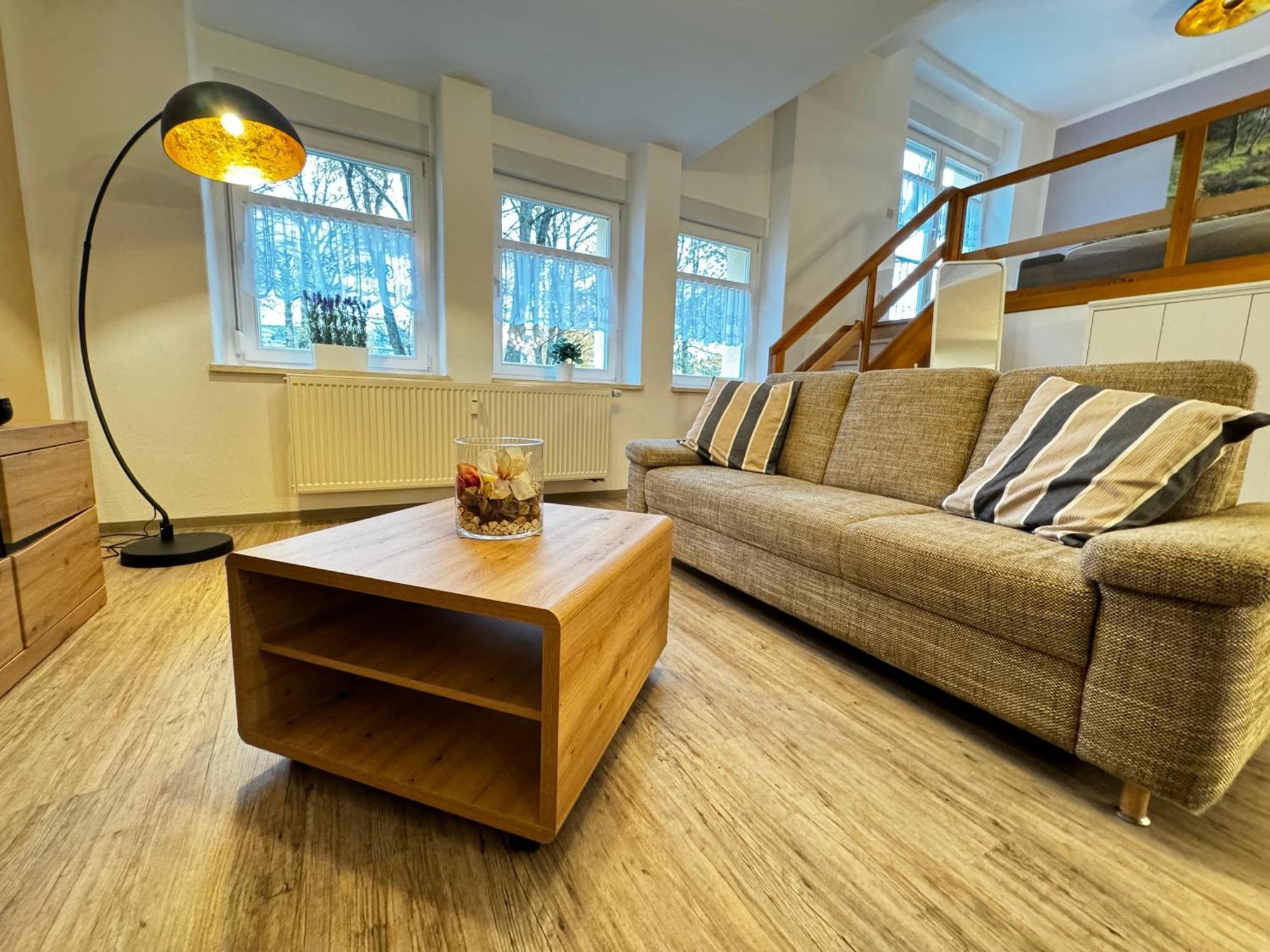 Galerie-Ferienwohnung "Im Schindlershof" - Zentral Und Ruhig 艾本施托克 外观 照片